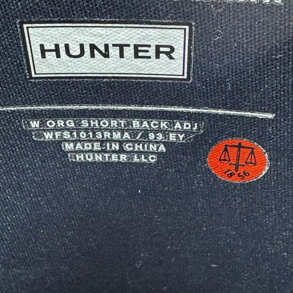 New Hunter Women's Navy (NVY) Blue Original Short Back Adjustable Rain Boots 10 - Picture 13 of 16